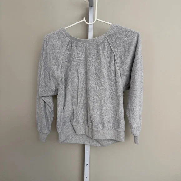 SUZIE KONDI Samos cotton-blend velour sweatshirt and sweatpants set size S - Picture 6 of 12